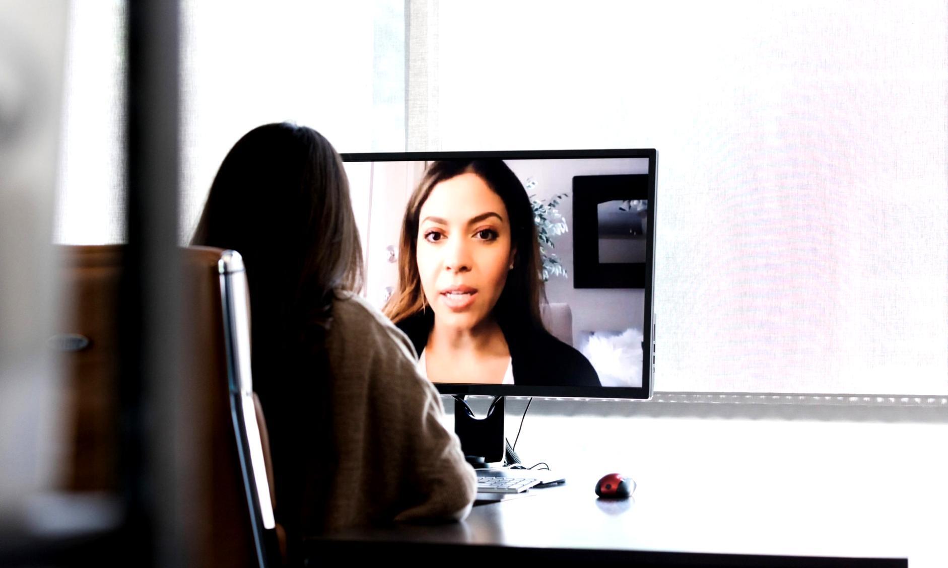 Professional analyzing blockchain data